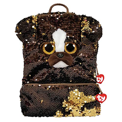 TY Brutus Sequin Zainetto (Cane) Borse E Zainetti In Peluches