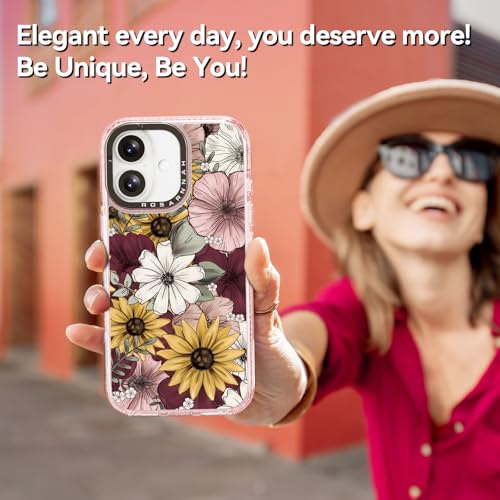 Coque iPhone 16 mignonne esthétique rose paillettes idée cadeau - 6