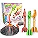MindSprout Dino Blasters, Rocket Launcher for Kids - Launch up to 100 ft. Birthday Gift, for Boys & Girls Age 3, 4, 5, 6, 7, Years Old - Outdoor Toys, Family Fun, Dinosaur Toy, Kids Toys