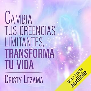 Diseño de la portada del título Cambia tus creencias limitantes, transforma tu vida