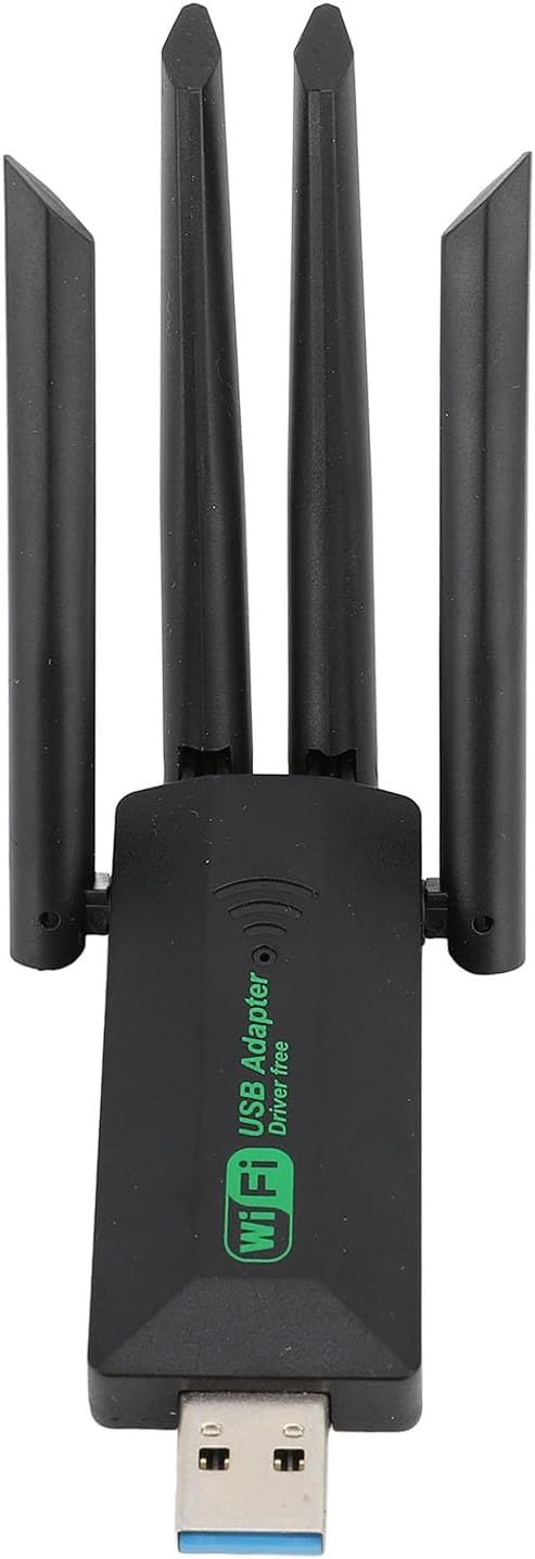 USB Adapter, 1200Mbps USB 3.0 Network Dongle with High Gain 4 Antennas, Dual Band Network Adapter for Desktop Computer Laptop-image-42