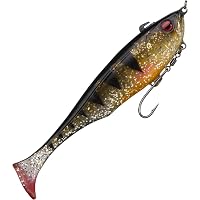 Leurre Souple Illex Dunkle 7 Pouces – 19,5 Cm, 62 G, Pour Pêche Agressive De Perche