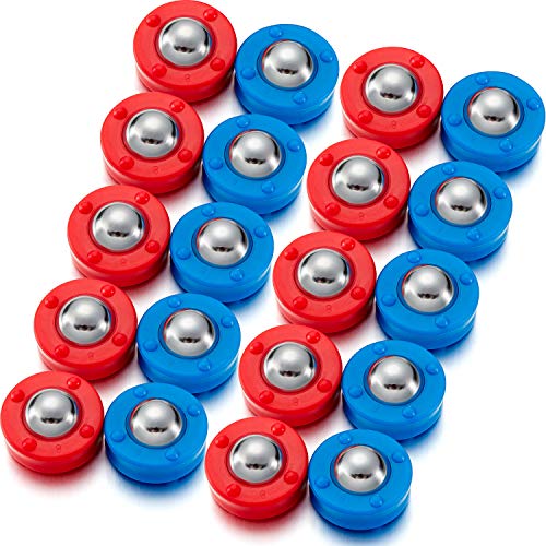 24 Pieces Shuffleboard Replacement Pucks Mini Shuffleboard Equipment