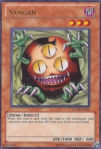 Yu-Gi-Oh! - Sangan (TU06-EN001) - Turbo Pack 6 - Promo Edition - Ultra Rare