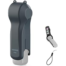 NEEWER Protective Case Compatible with DJI Osmo Pocket 4/3 &amp; Xtra Muse, Travel Protector Cover Action Camera Accessories with Filter Slots &amp; Wrist Strap, AC088 (Dark Gray)
