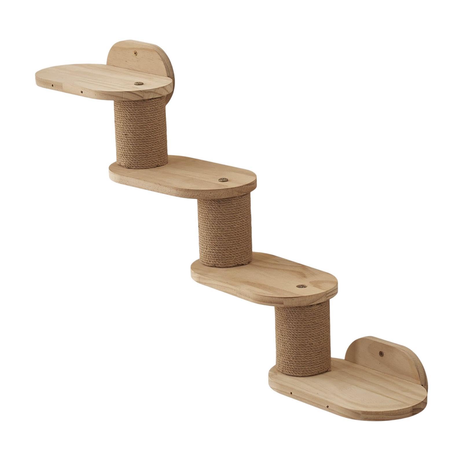 Lit pour chat mural avec marches escaliers pour chats d'appartement actifs