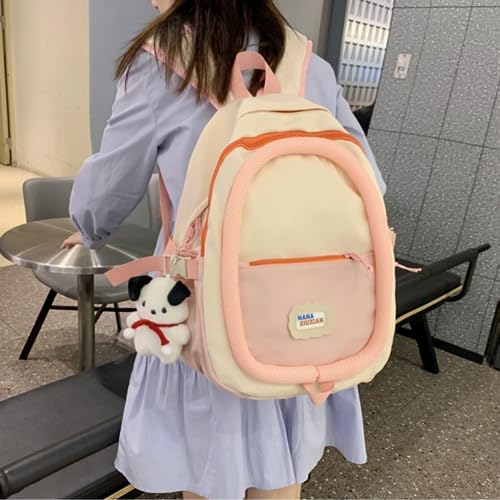 Image of Leaper Water-resistant Laptop Backpacks Lightweight Shoulder Backpack Cute Travel Satchel