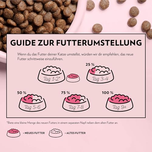 PrimaCat - Trockenfutter für ausgewachsene Hauskatzen, Geschmacksrichtung Lachs, 400 g