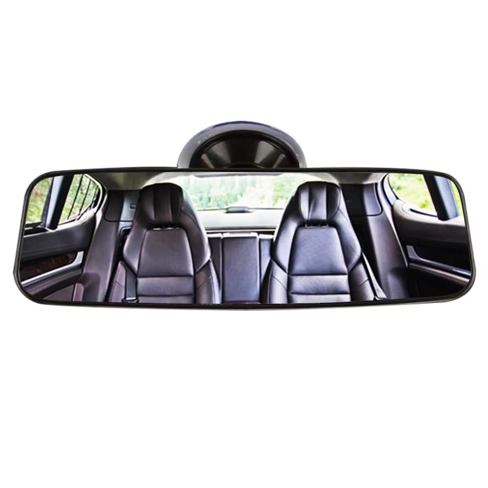 WENINETIES Car Interior Rear View Mirror for Leapmotor T03 dal 2020, Suction Cup Panoramic Glass Observation Blindspot Extension Clear Convex Wide-Angle