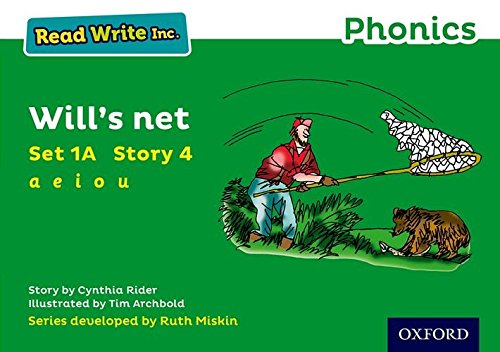 Amazon | Read Write Inc. Phonics: Will's net (Green Set 1A Storybook 3 ...