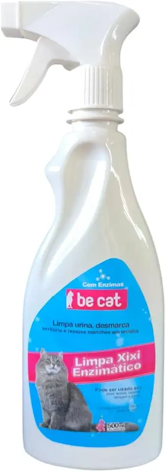 Limpa Xixi Enzimático - Removedor Desmarca Território Para Gatos - 500 ml – Be Dog