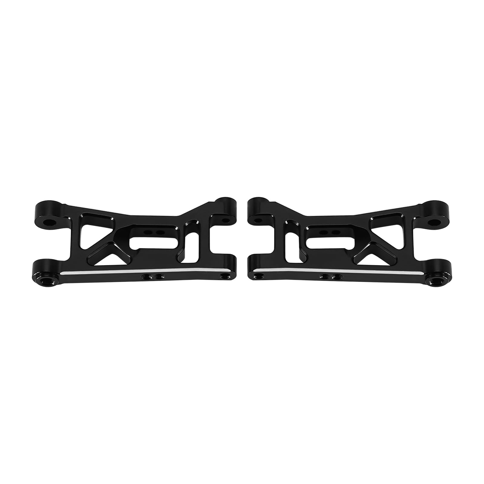 Support Amortisseurs Aluminium Noir Extension De Course INJORA Pour