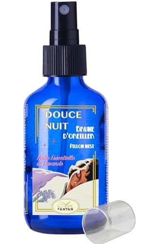 Un Air d'Antan Aceite esencial de lavanda y geranio de rosa, 100 ml, spray Sleepin Aid