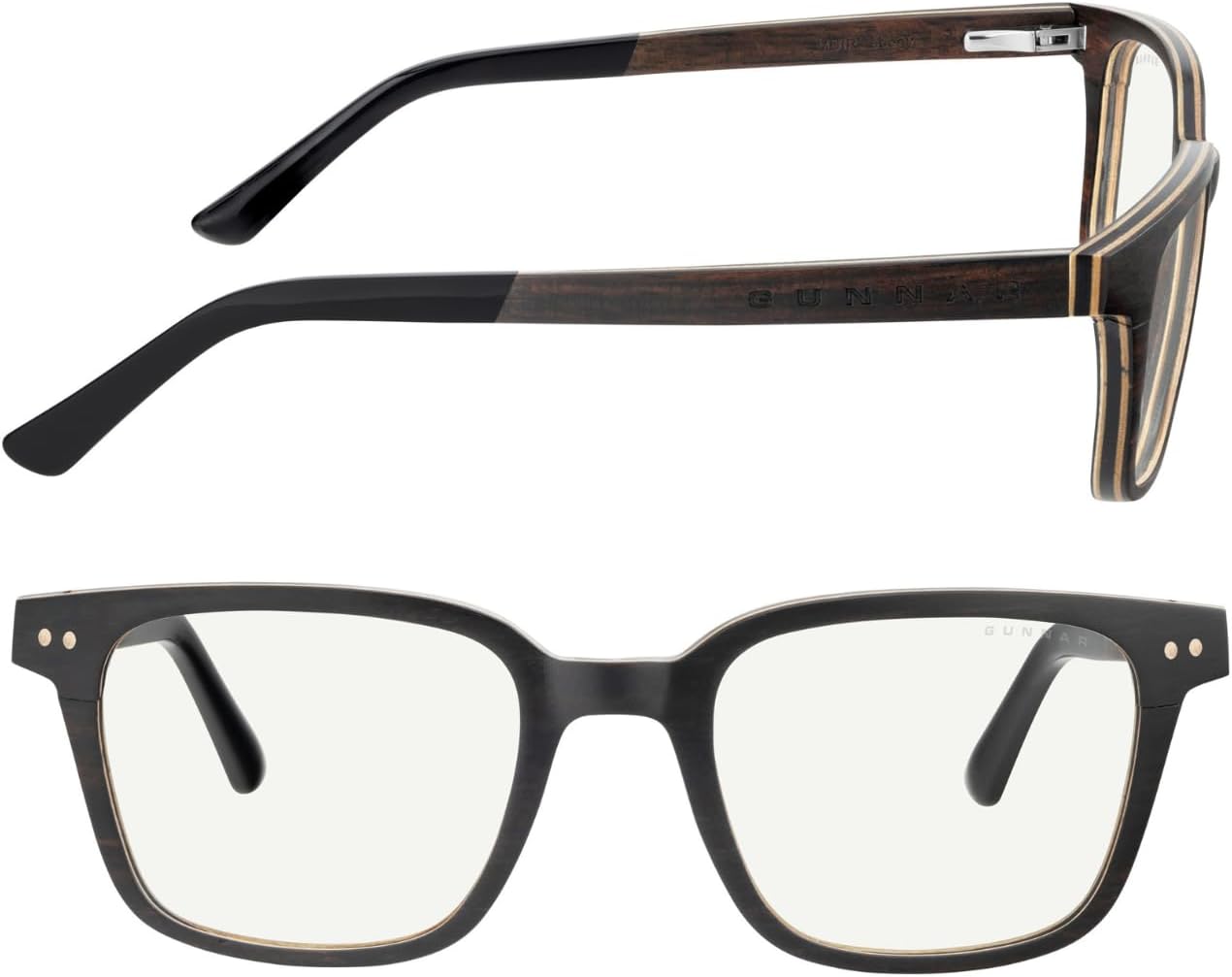 GUNNAR Muir Premium Blue Light Blocking Computer And Gaming Glasses