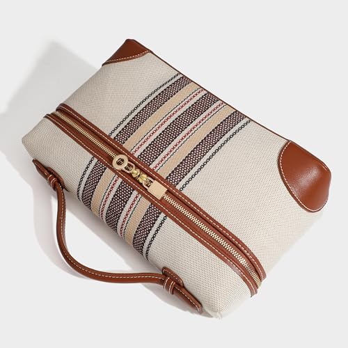 Image of Rejolly Small Crossbody Bag for Women Leather Top-Handle Pouch Purse Shoulder Handbag