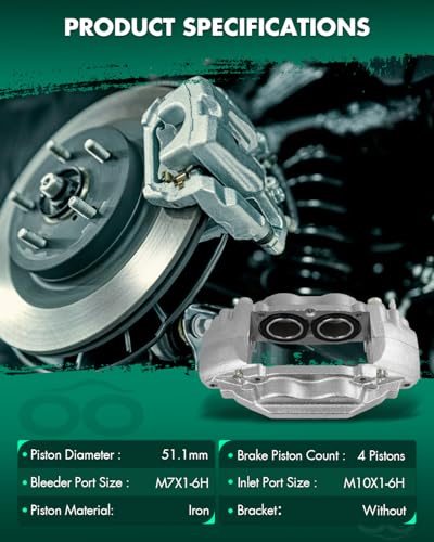 Image of SCITOO Front Right Disc Brake Caliper Without Bracket 197342