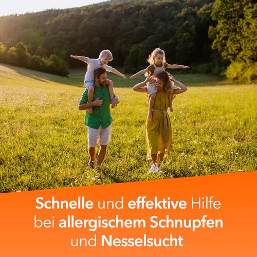 Loratadin-ratiopharm 10 mg Tabletten: schnelle und langanhaltende Hilfe bei Heuschnupfen, ganzjährigem allergischen Schnupfen und chronischer Nesselsucht - bereits ab 2 Jahren geeignet, 20 Tabletten