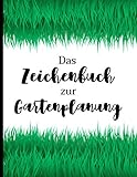 Das Zeichenbuch zur Gartenplanung: A4 Milimeterpapier in Buchform für die Planung von Gärten und Außenanlagen.