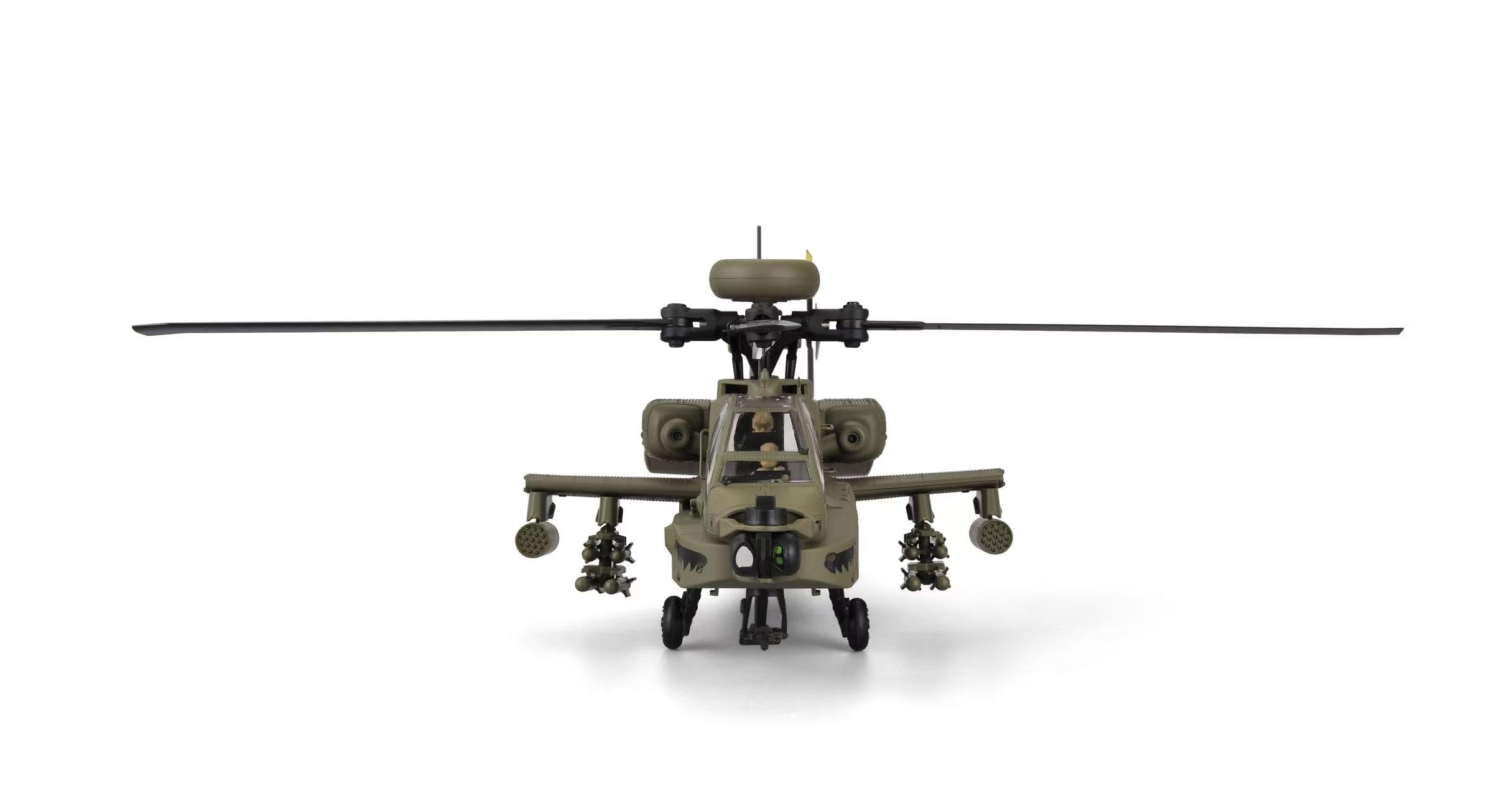 TOUCAN RC HOBBY RC ERA C170 1/48 fern gesteuertes Hubschrauber-Gyroskop AH-64D RC-Flugzeug Modell EIN Schlüssel landekreis Flug bürstenloser Motor