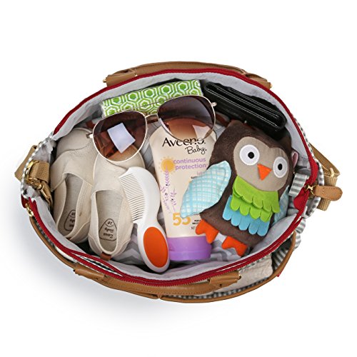 Bolsa Maternidade, Coleção Duo Limited Edition, Skip Hop, Bege, 33 x 11 x 35 cm