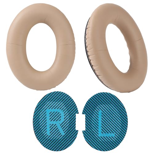 QC35 QC35ii Almohadillas suaves de cuero para orejas, reemplazo VIIMAKE para auriculares Bose QuietComfort QC35 QC35II, espuma de alta densidad - Duradero (QC35/QC35II Khaki) miniatura 7