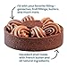 Cambie Round Chocolate Medium Tart Shells, 2.17