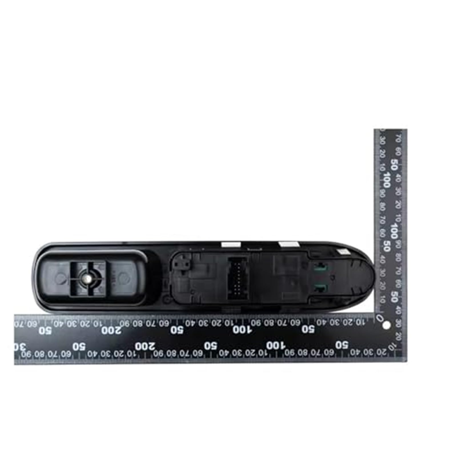 Interruttore per finestra 6554.Qa 9654859677, per Peugeot 207 207Sw 207Cc Pulsante di accensione Sollevamento vetro Retro pieghevole Pulsante Finestra principale(BLACK Without fold button)