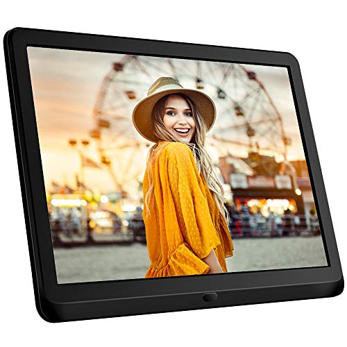 10 Inch Digital Picture Frame, NAPATEK Digital Photo Frame 16:9 1920x1080 IPS Display