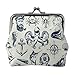 ZUNPNG Vintage Ocean Nautische Meerjungfrau Leuchtturm Schnalle Leder Münzgeldbörsen Vintage Beutel Kiss-Lock Kleingeldbörse Mini Geldbörsen für Frauen Mädchen