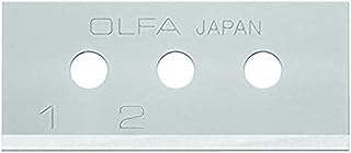 OLFA 1096855 Dual-Edge Blade for SK-10 Safety Knives, Silver, Silver (Pack of 60)