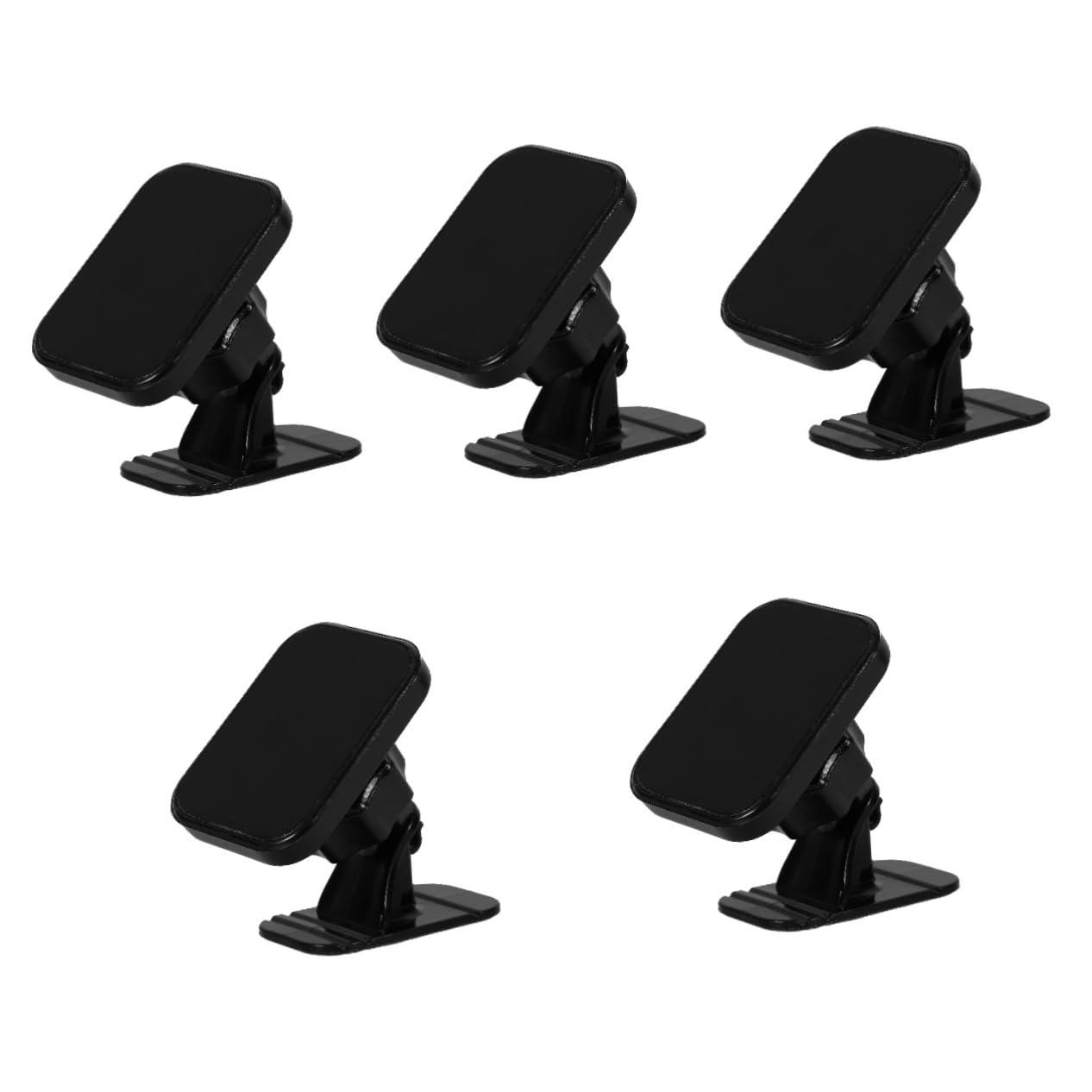 jojofuny 5 Piezas Soporte para teléfono de Coche Soporte magnético para teléfono de Coche Soporte de teléfono de magnético de rotación Soporte de telefono para imanes