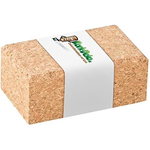 Cork Sanding Block with Rounded Edges 10 x 4 x 6cm | Cork Sanding Block / Cork Hand Sanding Block as a Holder for Sandpaper, Emery Paper, Abrasive Paper Cover