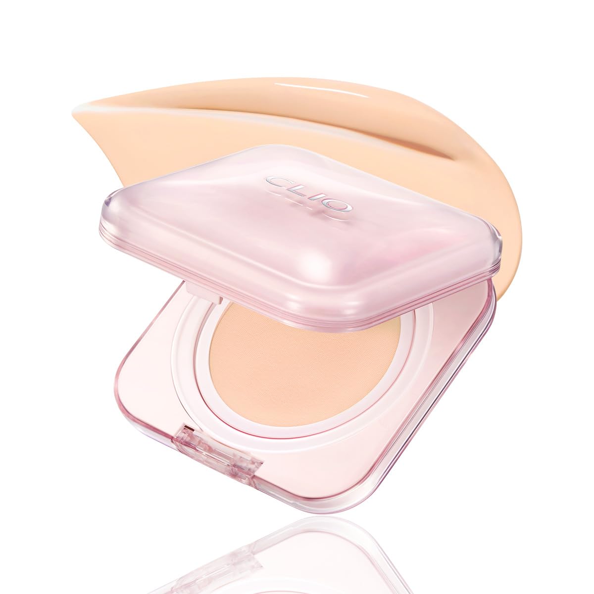 CLIO Kill Cover Mesh Glow Essential Cushion Foundation, Buildable Ultra-Fit Coverage with Glow Finish, Long-Lasting Hydration, Flawless Natural Cover