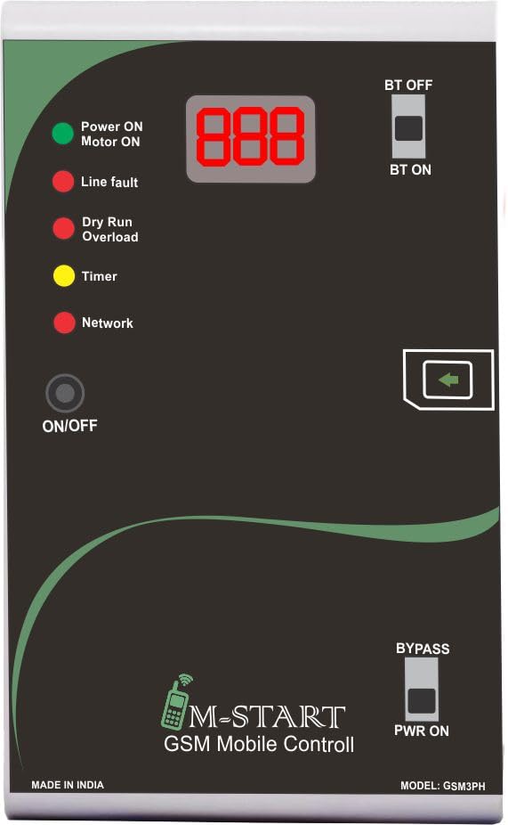 GSM Motor Pump Controller 3 Phase, Power Fail SMS Alert System (B0993Q6PFL) Amazon Price History, Amazon Price Tracker