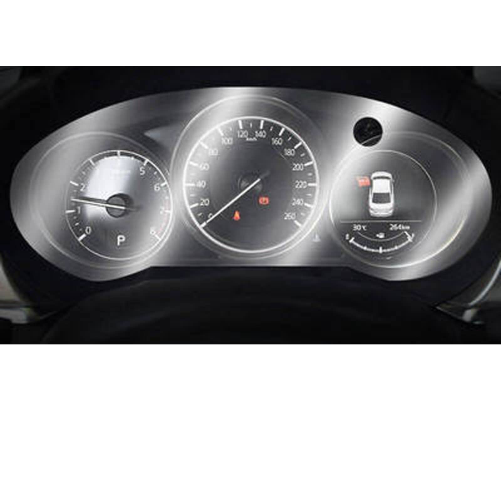 Verre trempé de navigation voiture Mazda 6 2019 2020 film protection écran LCD anti-rayure