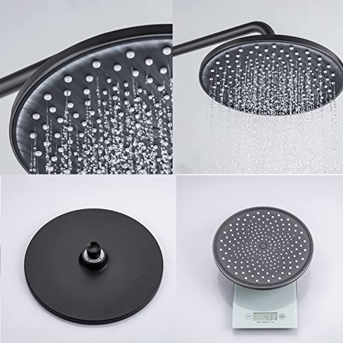 Ensemble de robinet de douche thermostatique design avec douchette à main - 3