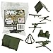 BMC Classic PLASTIC ARMY MEN Playset Accessories - 10pc Military Camp - US Made