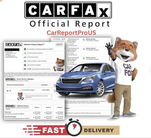 Full Car Fax Vehicle History Report Information PDF: Please email Vin to cardatareport@gmail.com after placing order.