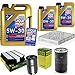 Produktbild QR-PARTS 69353422 Filter Set Inspektionspaket 7 Liter Liqui Moly Motoröl Longlife III 5W-30 MANN-FILTER Innenraumfilter Kraftstofffilter Luftfilter Ölfilter