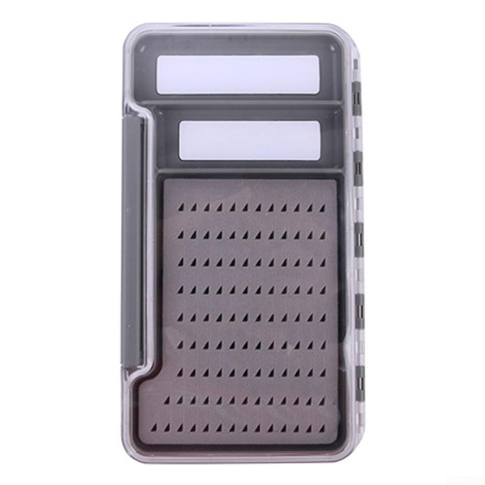 Slim Magnetic Backed Fly Box, Water Resistant, Perfect for Keeping Flies and Hooks (E)