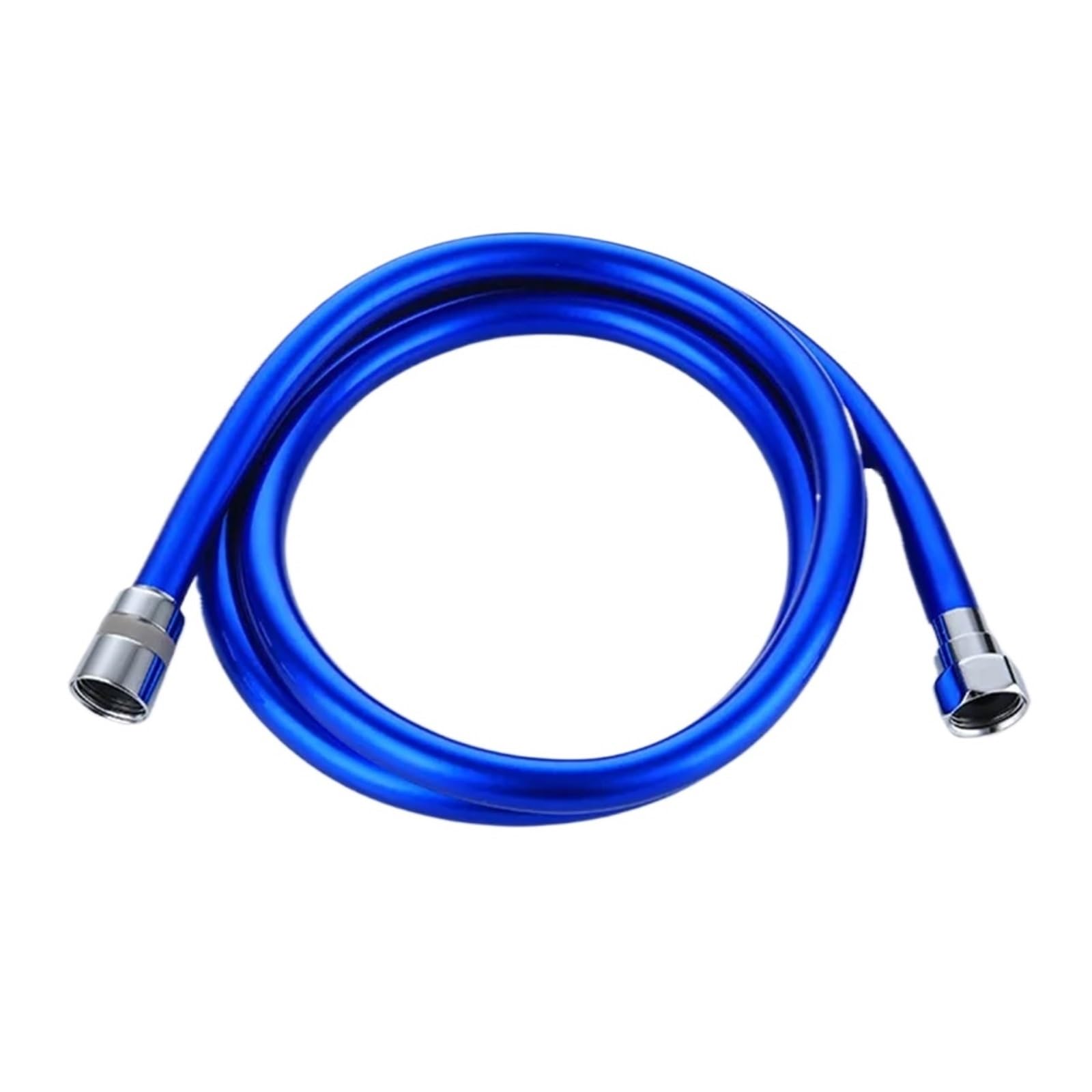 Meytxoa Blue Shower Hose 1Pc 1.5M Shower Hose Plumbing High Pressure Pvc Flexible Handheld Anti Winding Gi/2 Universal For Bathroom Accessories