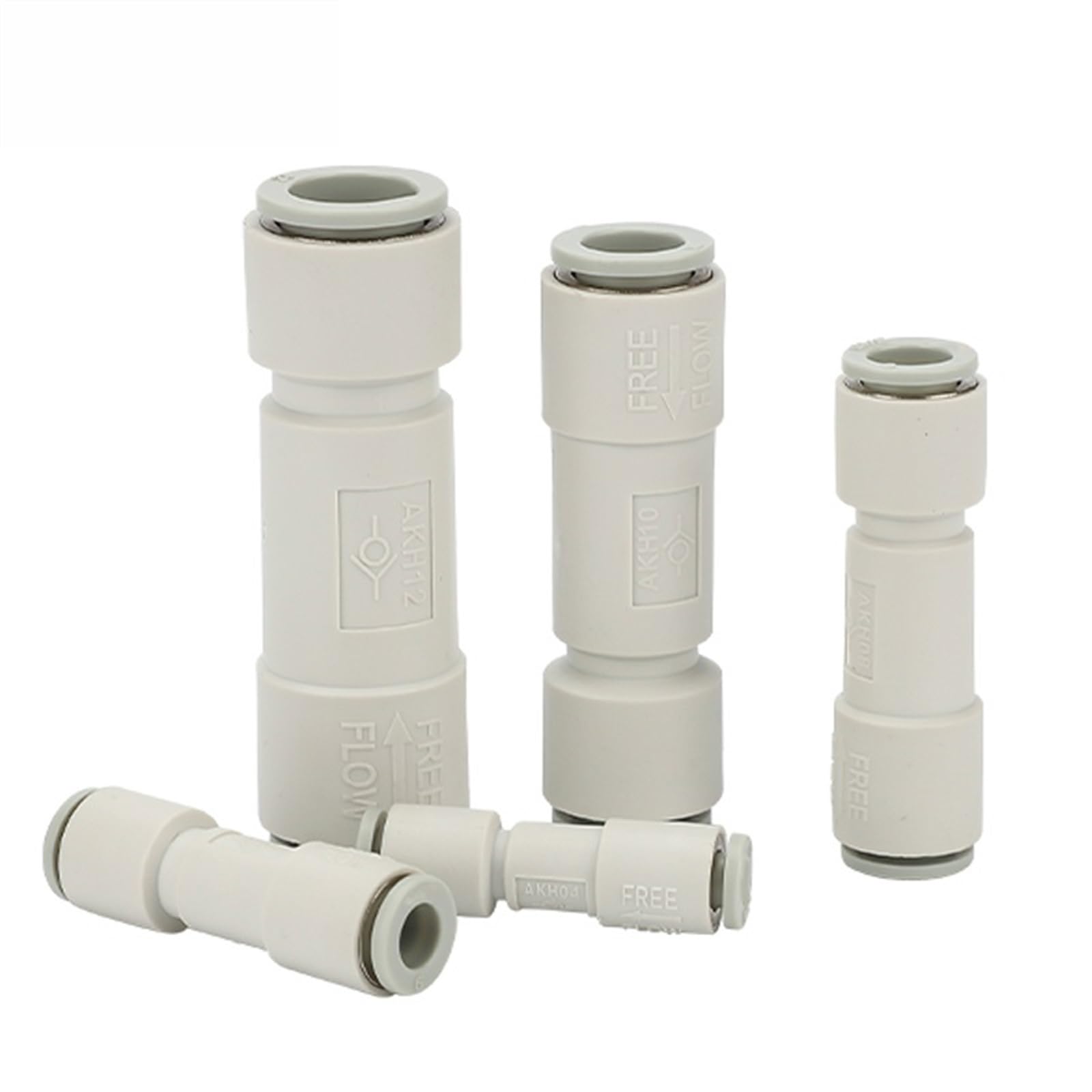 Vacuum Gas Hose Check Valve Connector AKH-04/06/08/10/12mm One-way Valve 1Pcs(AKH-06)