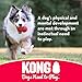 KONG Extreme Ball with Hole - Fetch Toy - Durable Dog Toy for Training, Interactive Playtime & More - Natural Extreme Rubber Ball - Black - for Large/Medium Dogs