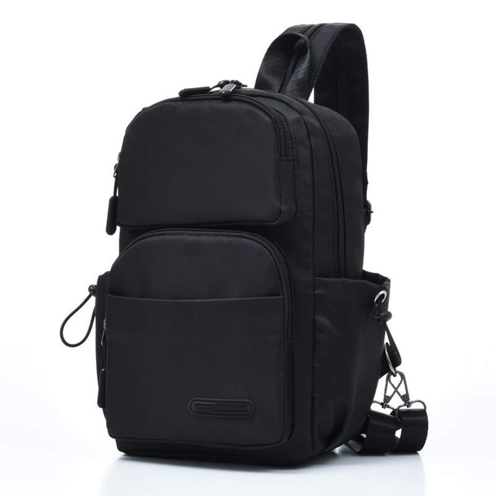 Sac à dos unisexe durable noir avec connexion USB pour le voyage