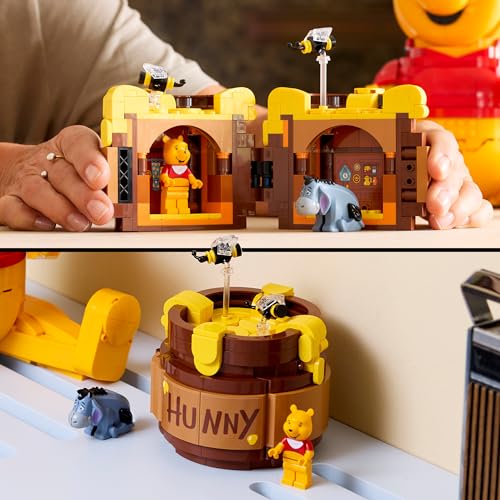 Image of LEGO ǀ Disney Winnie the Pooh - Classic Decoration Building Kit with Honey Pot for Ages 18+ - 43300