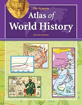 Paperback The Nystrom Atlas of World History, Second Edition, Student Text Book