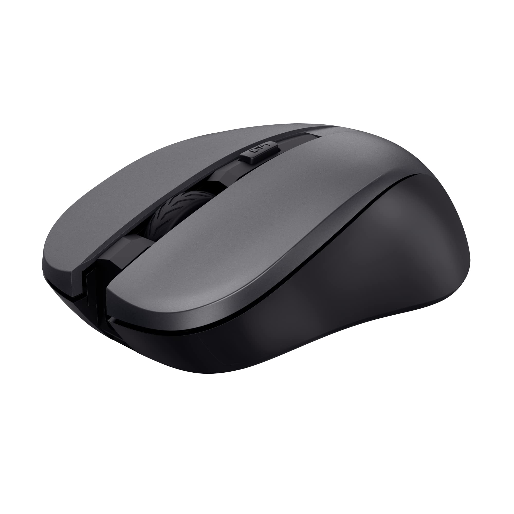 Trust Trezo zestaw bezprzewodowej klawiatury, NL/US QWERTY Layout, zrównoważone wzornictwo, cicha i ergonomiczna kombinacja, czas pracy baterii 48 miesięcy, 2,4 GHz, PC, laptop