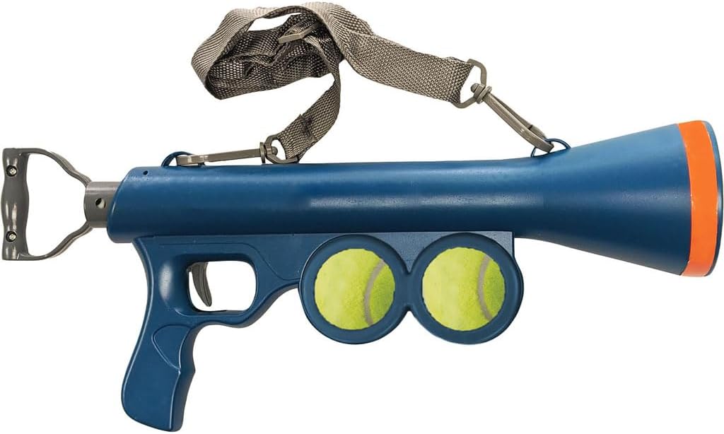 SPOT 54602 Launch & Fetch Mini Tennis Ball Launcher - Case of 12