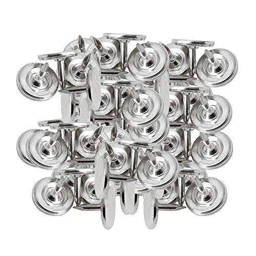 Clavos de hierro para muebles Yibuy 8x9mm, 100 unidades para decoración y bricolaje miniatura 1