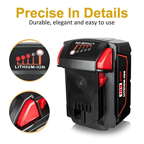 VANON 18v Replace for Milwaukee Tool Battery, 9.0Ah Lithium-ion Battery for Milwaukee m 18b 48-11-1820 48-11-1850 48-11-1860 48-11-1828 48-11-10 Cordless Power Tools